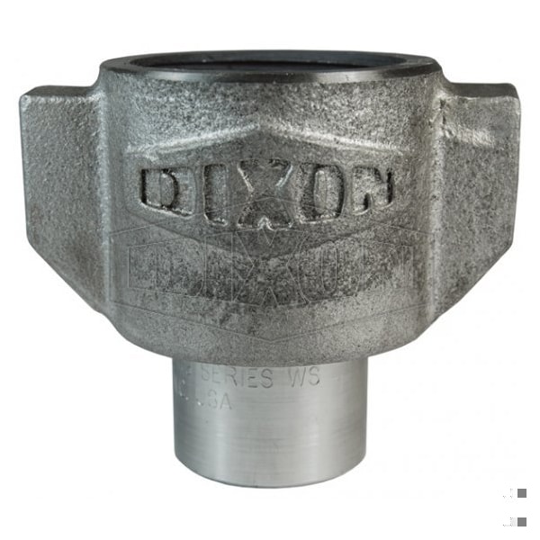 WS Series High Pressure Wingstyle Female Coupler, 3/4-14 Nominal, Female NPTF, 316 SSss Steel